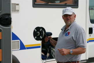 Hermann mit Heimwerkerwerkzeug